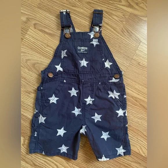 OshKosh B’gosh star overalls - Picture 1 of 7